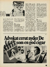 Advokat cerut nyder De som en god cigar
