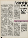 Solidariske søstre eller sexobjekter