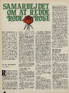 Samarbejdet om at redde røde rose