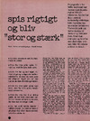 Spis rigtigt og bliv "stor og stærk"