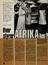 Hvor styrer Afrika hen?