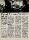 Dømt for livstid