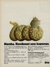 Mamba. Kondomet som krammer.