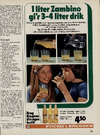 1 liter Zambino gi´r 3-4 liter drik