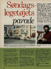 Søndagslegetøjets parade