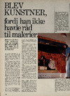 Blev kunster, fordi han ikke havde råd til malerier