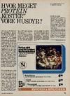 Hvor meget protein "koster" vore husdyr?