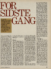 For sidste gang
