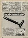Gilette GII med dobbeltblad. Intet kan gi' tættere barbering