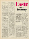Faste - en trossag