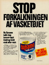 Stop forkalkningen af vasketøjet