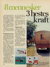 8 mennesker 3 hestes kraft