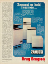 Zanussi er kold i varmen
