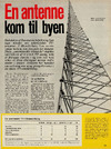 En antenne kom til byen