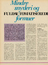 Mindre snyderi og fuldautomatiserede formuer