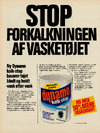 Stop forkalkningen af vasketøjet
