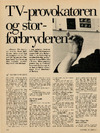 TV-provokatøren og storforbryderen