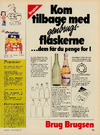 Kom tilbage med genbrugsflaskerne