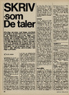 Skriv som De taler 