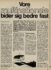 Vore multinationale bide sig bedre fast 