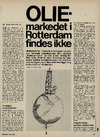 Oliemarkedet i Rotterdam findes ikke 