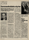 NB! Sammenholdets styrke 