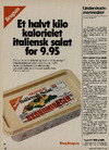Et halvt kilo kalorielet italiensk salat for 9.95 