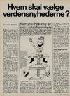 Hvem skal vælge verdensnyhederne?