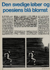 Den svedige løber og poesiens blå blomst
