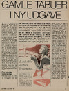 Gamle tabuer i ny udgave 