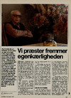 Vi præster fremmer egenkærligheden 