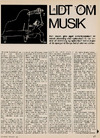 Lidt om musik