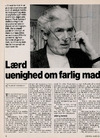 Lærd uenighed om farlig mad 