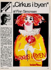 Månedens plakat: "Cirkus i byen" af Finn Simonsen 