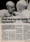 Hvad skal barnet hedde? Og hvorfor? 