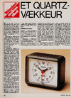 Månedens medlemstilbud: Et Quartz-vækkeur 