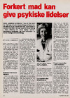 Forkert mad kan give psykiske lidelser 