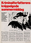 Kriminalforfatterens knippelgode sommermiddag 