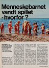 Menneskebarnet vandt spillet - hvorfor? 
