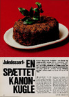 Juledessert: En spættet kanonkugle 