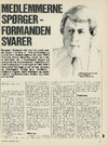 Medlemmerne spørger - formanden svarer 