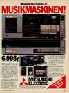 Mitsubishi Hi-Fi System L 70 - Musikmaskinen!