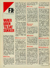 FX: Varer uden tilsat sukker 