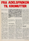 Fra adelsfrøken til kromutter