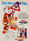 Der står en tiger bag… Kellogg's Frost Flakes 