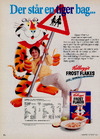 Der står en tiger bag… Kellogg's Frost Flakes 