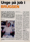 Unge på job i Brugsen 