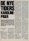 De nye tiders karoline-piger 