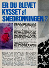 Er du blevet kysset af snedronningen? 