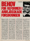 Behov for reformer i arbejdssskade-forsikringen 